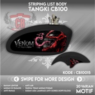 CB 100 Striping CB Tank Sticker C100 Sticker | CB100 | CB10015