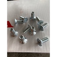 Screw Papan Coil Honda Ex5 Dream  （JF510）Screw Kepala Payung Size 10 #