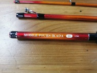 NISSIN MOBILE FOURS IKADA 150 H調 日本製 筏竿