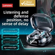 Lenovo TG101 Wireless Bluetooth 5.4 Gaming Headset, 40ms Ultra-Low Latency, Waterproof TWS Earbuds, 