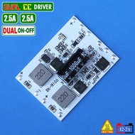 Driver Led Dual ON 2.5A LED Driver MCP 7070 2X 3570 SST XML Biled Laser 12V 24V