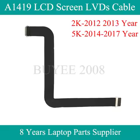 Original 923-0308 2K A1419 LCD LVDs Cable 2012 2013 Year For Imac 27" 5K A1419 LCD Screen Flex Cable