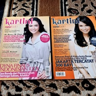 Majalah Kartini Tahun 2008 ( Paket 2 Majalah  )