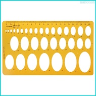 Nan Ellipse Oval Template Geometry College Math Measuring Tool Stencil Ruler Student
