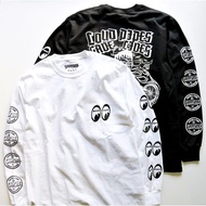 100% Ready Stock MOONEYES Co-Branded SAMSMC Skateboard Street Japanese Illustration Long Sleeve T