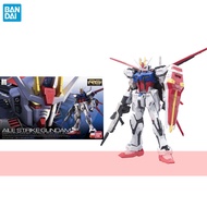 ☜Bandai Original Gundam Model Kit Anime Figure RG 1/144 AILE STRIKE Gundam Action Figure Assemble To