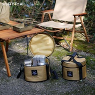 Mountain Guest Outdoor Cookware Tableware Set Pot Gas Tank Anti-Collision Picnic Bag Storage Bag Pic