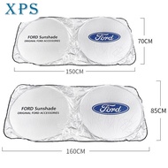 xps Ford Car Windshield Sunshade Anti-Ultraviolet Front Glass Mustang Focus Fiesta Everest Ranger Mondeo Ecosports
