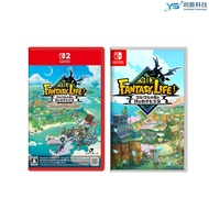 NS NS2 Fantasy Life i The Dragon And The Girl Who Steals Time Japanese Version Cover Supports Chines