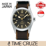 [Time Cruze] Seiko Prospex Japan Made Automatic 200M Brown Nylon Strap Brown Dial Men's Watch SPB211J SPB211J1 SPB211