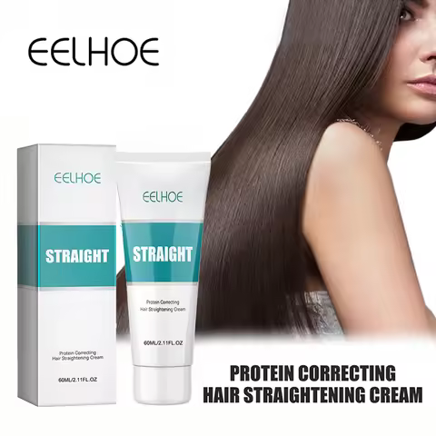 Keratin Hair Straightening Cream Hair Repair Conditioner Reduce Frizzy and Dry Hair Care Set Hair Sa