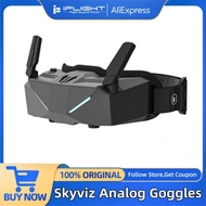 iFlight Skyviz Goggles Integrated FPV Analog Goggles Micro-OLED 100Hz for RC Airplane
