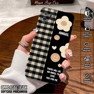 HP OPPO A16E / OPPO A16K Softcase - OPPO A16E / OPPO A16K Flower Motif Phone Case - OPPO A16E Phone 