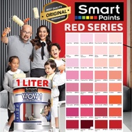 SINAR SMART WOW EMULSION PAINT  1 LITER Cat Batu Cat Dinding Dalam CAT RUMAH Interior Wall Finish ( 
