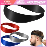 Portable Adjustable Neckline Shaving Template Silicone DIY Curved Hair Trimming Guide Fade Haircut T