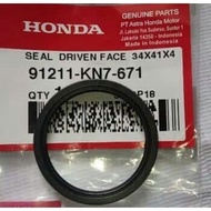 91211-KN7-671 Seal Driven Face 34X41X4 Seal Pulley Vario 110 CW Techno Karbu Vario PCX 125 150