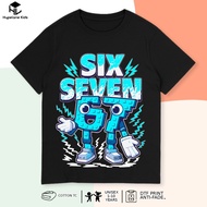 SIx Seven T-Shirt for Boys Anomali 67 SteaCharacter Years baju budak lelaki T-Shirt
