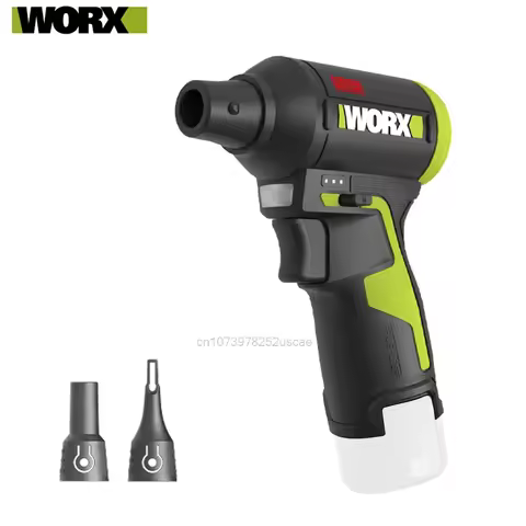 WORX WU094 Rechargeable Cordless Blower Max 130000rpm 2.4N For Worx 12V Green Battery Screwdriver Po