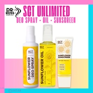 SCT Unlimited Sunflower Deo Spray 60ml 120ml Fresh Whitening Deodorant Anti Odor Underarm Protection
