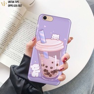 Cassing Untuk Oppo A39 / Oppo A57 - Fashion Gambar Boba Lucu  Imut [ Mai Case ] Case Hp - Accessories Handphone - Murah Meriah - Bisa COD