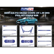 TYPE ONE BMW F44 2 Series Coupe 2019- front side rear middle anti Struct roll bar torsion lower body