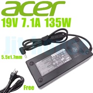 Acer 135W 19v 7.1A หัว 5.5 * 1.7 mm หัวสีเหลือง อะแดปเตอร์ Notebook Adapter