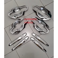 All New Avanza Xenia 2012 - 2021 Chrome Outer Bowl Handle Cover Avanza Accessories