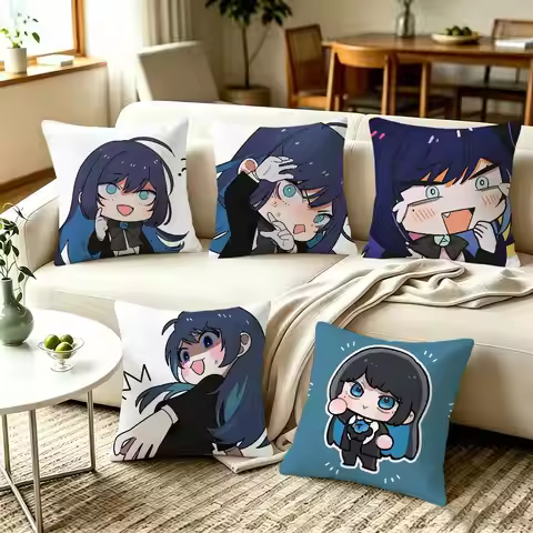 Cute ado chibi Home Sofa Cushion Covers and Aecorative Custom Pillow Covers