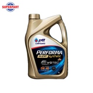 น้ำมันเครื่อง PTT PERFORMA SP SYNTHETIC EVO(0W40)4L แถมเสื้อ(408190)