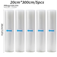 Original 5-roll 3m vacuum sealed bag roll free of bisphenol A seven layer co extruded diamond grain