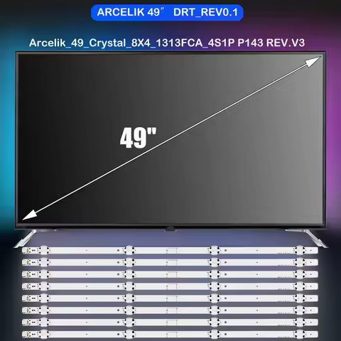 LED Backlight strip For 49 VLX 7810 BP 49CLX7745 49 CUW 8860 49VLX7000BP 49 VLX 7000 BP 49VLX7730WP 