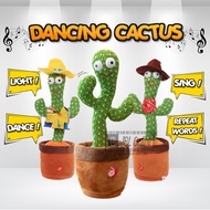 Cactus Dance Dancing Cactus Talking Cactus Toy Cactus Bercakap Baby Toys Talking Toys Musical Toys M