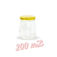 Panakota Glass Jar 200 mL | Jar Selai Puding | Toples Kaca Mini