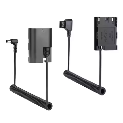 LP-E6 LPE6NH Dummy Battery DR-E6 DC Coupler For Canon EOS R5 R6 5DS R 7D 6D 5D3 5D4 90D 80D 70D BMPC