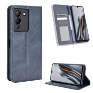 Infinix Note 12 G96 X670 Case Flip Leather Magnetic Phone Casing Infinix Note12 G96 Back Cover