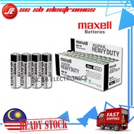 40PCS GENUINE MAXELL AAA / AA SUPER POWER ACE HEAVY DUTY BATTERY - R03(AB)2P / R6P(AR)4P