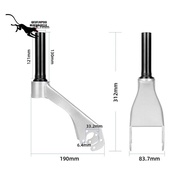 Spare Parts Replacement Frame  Beam Assembly for  A1 Electric Scooter Frame Support Bracket  Member
