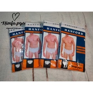 Hanford Men's Cotton Brief (White Only)