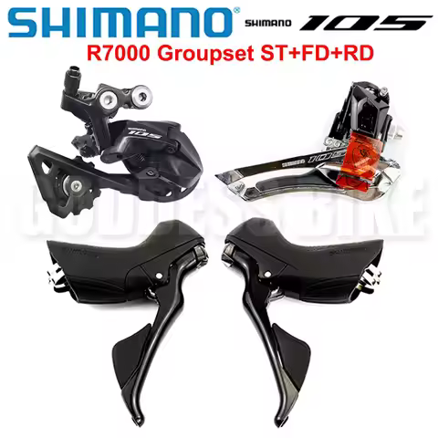 SHIMANO 105 R7000 Groupset R7000 Derailleurs ROAD Bicycle ST+FD+RD Front Rear Derailleur SS GS