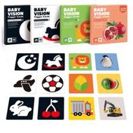 Black And White Cards Newborn Early Education Visual Stimulation Card 0-36 Months Baby Color Trackin