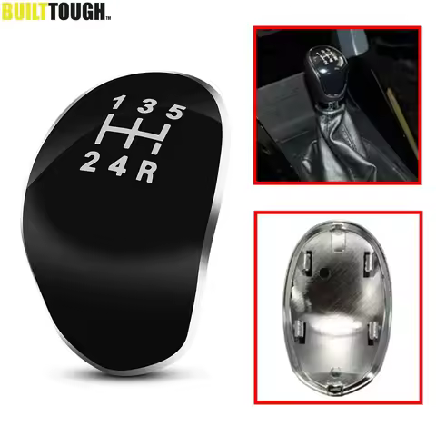5 Speed Car Gear Knob Cap For Ford Focus MK2 MK3 Fiesta C-max B-max Galaxy Kuga Trim Badge Emblem Ch