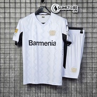 Áo Đá Bóng Nam Nữ Bayern 04 Trắng 2025 - Áo Thể Thao Mềm Mại Mát Lạnh Thoáng Khí