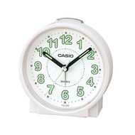 [𝐏𝐎𝐖𝐄𝐑𝐌𝐀𝐓𝐈𝐂] Casio TQ-228-7D TQ-228-7 Analogue White Alarm Clock