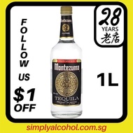 1L Montezuma Silver Tequila 1 Liter w/o Gift Box