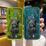 Cool Kaws bear Case For OPPO A57 A77 A93 A53 A33 Reno 4F 5F 7Z 8Z A5S A3 PRO A80 F11 A9X A79 Realme 