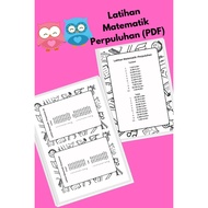(PDF) Latihan matematik Tambah dan Tolak perpuluhan
