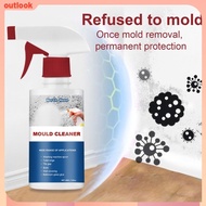 60ML Powerful Mild Mould Removal Foam Cleaner Mold Remover Spray Ceiling Mould Cleaner Foam Home Cleaning Supplies Ceramic Tile Pool Cleaner for Home Kitchen And Bathroom Cleaning