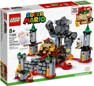 LEGO Super Mario Bowser’s Castle Boss Battle Expansion Set 71369 Building Kit; Collectible Toy for K