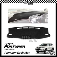 Toyota Fortuner 2016 - 2026 Premium Dash Mat Dashboard Cover Anti Slip Heat Resistance Interior Acce