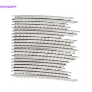 REYOUNGFG 20pcs Guitar Fret Wire​, ​Copper 2.0mm Width​ ​Fretwire Set​, Durable ​Chrome ​Luthier Too
